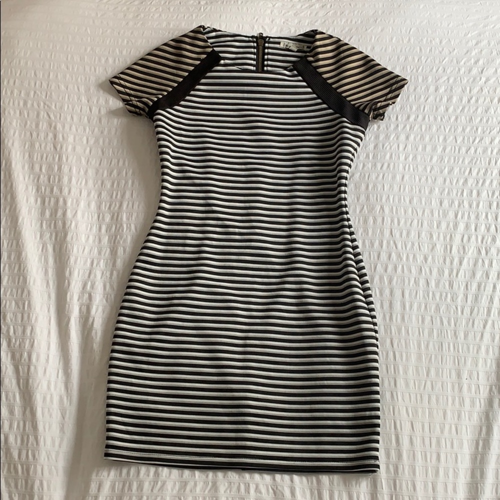 Bodycon Striped Dress